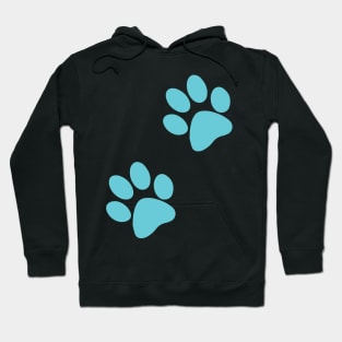 Blue Paws Hoodie